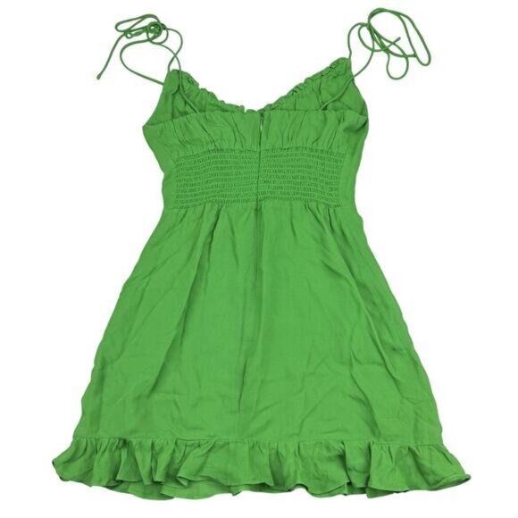 REFORMATION Esther Dress Kelly Size 0 - Picture 8 of 8
